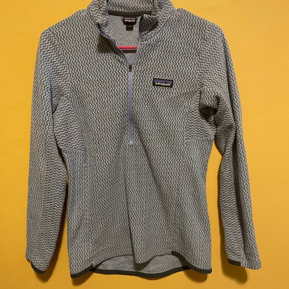 Patagonia Women's Charcoal Cowl Neck Sweater - Picture 4 of 7